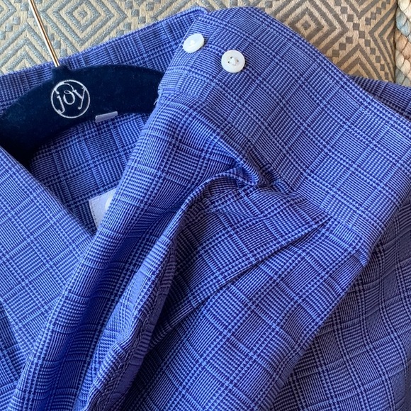 MENS SHIRT BLUE CHECK FABIO INGHIRAMI L PERFECT - Picture 5 of 6